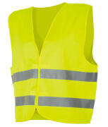 MOJE AUTO γιλέκο ασφαλείας 94-040 με ανακλαστικά 3XL κίτρινο
