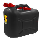 MOJE AUTO δοχείο καυσίμων 94-066 με σπιράλ πλαστικό 20lt μαύρο