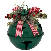 A.I. Decoration 94029 Κουδούνα Κρεμαστή Στολισμένη 35Χ35Χ45εκ. Πράσινη