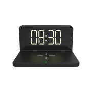 The Source Wireless Phone Charging Alarm Clock - Ασύρματος φορτιστής Smartphone Ξυπνητήρι