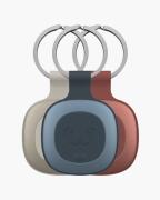 Fresh 'n Rebel Smart Finder Tag 3 pack - works with Apple Find My - Silky Sand & Dive Blue & Safari Red