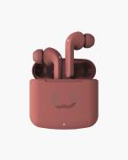 Fresh 'n Rebel Ακουστικά In-ear Bluetooth Handsfree με Θήκη Φόρτισης Twins Fuse Safari Red