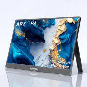 Arzopa 15.6" IPS FHD Portable Monitor Black A1T