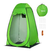 Outsunny Σκηνή Αλλαγής Ρούχων / Ντους Pop-Up 126 x 124 x 189 cm A20-258GN