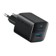 ANKER CHARGER 323 33W DUAL PORT USB-C/A BLACK