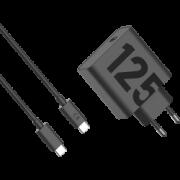 Motorola XT2461-4 TurboPower Duo-Port 125W charger Black