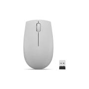 Lenovo 300 Wireless Compact Mouse (Arctic Grey) with battery
