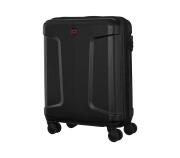 T/G WENGER LEGACY DC CARRY ON HARDSIDE LUGGAGE BLACK