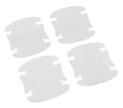 Προστατευτικές μεμβράνες για χειρολαβές πόρτας αυτοκινήτου AG556 αυτοκόλλητες 4τμχ