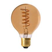 Λάμπα LED Spiral Filament Θερμό Λευκό 125 Lm G80 E27 40 W Home Deco Factory AM0009