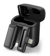 APEXEL ασύρματο μικρόφωνο APL-MIC013 με θήκη φόρτισης Lightning 2.4GHz μαύρο