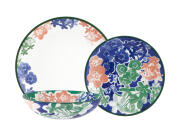 Maxwell & Williams Σερβίτσιο Forget Me Not Πράσινο/Μπλε Πορσελανη Σετ 12 Τεμαχίων Σε Συσκευασία Δώρ