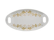 Maxwell & Williams Πιατέλα Οβάλ 52,5x28cm Με Χερούλια White Christmas σε Συσκευασία Δώρου - Πορσελά