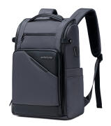ARCTIC HUNTER τσάντα πλάτης B00675 με θήκη laptop 15.6" USB 15L γκρι