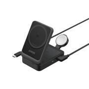 ANKER MAGGO WIRELESS CHARGER 15W 3 TO 1 BLACK