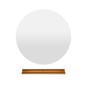 Costway Καθρέφτης Τοίχου με LED Φωτισμό και Ράφι για Μπάνιο BA8215DE