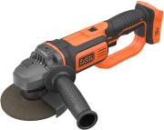 Black+Decker Γωνιακός Τροχός 18V Li-Ion Solo Χωρίς Μπαταρία & Φορτιστή
