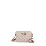 US Polo Assn. Τσάντα ώμου 23x5.5x15cm σειρά New Hampton Beige