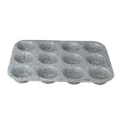 Berlinger Haus Αντικολλητική Φόρμα για Muffin 12 Θέσεων Stone Touch Line BH-1398