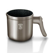 Αντικολλητικό Κατσαρολάκι - Μπρίκι με Τριπλή Μαρμάρινη Επίστρωση Berlinger Haus Χρώματος Carbon BH-1700