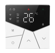Smart θερμοστάτης αερίου BHT-15GCLW WiFi χωνευτός μαύρος