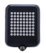 Έξυπνος οπίσθιος φωτισμός ποδηλάτου BIKE-0034 LED μπαταρία USB μαύρο