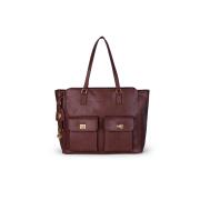 US Polo Assn. Τσάντα ώμου Shopping Clark Brown