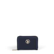 US Polo Assn. Πορτοφόλι με φερμουάρ Medium 14x2x10cm σειρά Houston Navy Blue