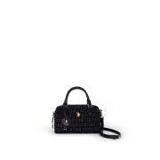 US Polo Assn. Τσάντα ώμου Jacquard Black