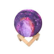 Επαναφορτιζόμενο Φωτιστικό Αφής Γαλαξίας 3D με LED GEM BN2214