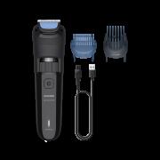 Philips Beard Trimmer 3000 Series Περιποίηση γενιών με λεπίδες με στρογγυλεμένες άκρες