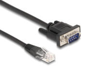 POWERTECH καλώδιο serial RS-232 σε RJ45 CAB-G040 30cm μαύρο