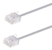 POWERTECH καλώδιο δικτύου CAB-N440 Cat 6A U/UTP ultra slim copper 500MHz 1m γκρι