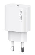 USAMS φορτιστής τοίχου CC226 USB-C 20W λευκός