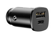 BASEUS φορτιστής αυτοκινήτου CCALL-AS01 2x USB 5A 30W μαύρο