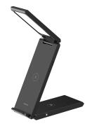 USAMS ασύρματος φορτιστής US-CD181 με φωτιστικό 3 σε 1 15W μαύρος