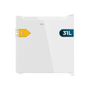 CECOTEC  Μίνι Ψυγείο Bolero CoolMarket TT 31 Dual White E, Μετατρέψιμο σε Καταψύκτη, 31 Λίτρα, Λευκή Πόρτα, Έλεγχος Θερμοκρασίας, Διαστάσεις 49.6x47.4 εκ.  CEC-01973