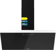 Cecotec Απορροφητήρας Καμινάδα 90cm Bolero Flux DT 90650 Μαύρο