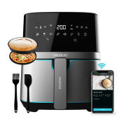 Cecotec Ψηφιακή Φριτέζα Αέρος 5.5 Lt 1700 W Cecofry Full Inox 5500 CEC-03320 Ασημί