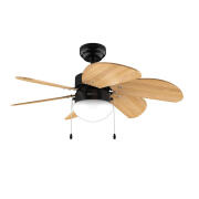 CECOTEC Ανεμιστήρας Οροφής με Φως 50 W EnergySilence Aero 360 Black&Wood CEC-08368