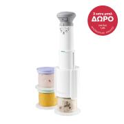 CUISINART Παγωτομηχανή Freeze Wand και 3 Extra Δοχεία Αποθήκευσης 250ml - COMBO/ICEFD10E