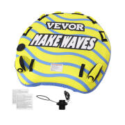 Vevor CQTLPDDX3R009ZIE2V0 Φουσκωτό Ρυμουλκούμενο Θαλάσσιο Παιχνίδι 3 Ατόμων 1580 mm