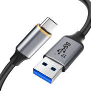 Cabletime Καλώδιο USB-C σε USB CT-AMCMG2 60W 10Gbps 1m Μαύρο