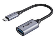 CABLETIME αντάπτορας USB-C σε USB CT-CMAF10-AGL 10Gbps γκρι