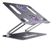 Βάση & ψύξη laptop CT-LS05-AG 11-17" 2x Fan πτυσσόμενη γκρι
