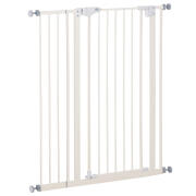 PawHut D06-095 Dog Gate 86x104,1cm Λευκό