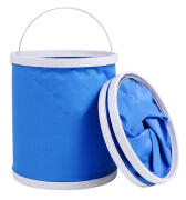 Πτυσσόμενος κουβάς DA376 υφασμάτινος 11L Φ24x25cm μπλε