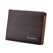 SPM Ανδρικό Πορτοφόλι Χρώματος Σκούρο Καφέ DB4062
