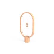 Allocacoc Heng Balance |Wooden Lamp Ellipse| Διακοσμητική λάμπα με μαγνητικό διακόπτη
