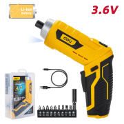 DELI κατσαβίδι μπαταρίας με μύτες DL-DP04-E2B1 LED φακός 1500mAh